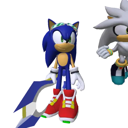 Riders sonic with silver